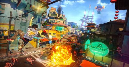 Intro oraz fragment rozgrywki z Sunset Overdrive