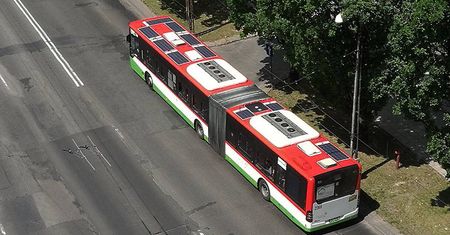 MPK Lublin wyposaży wszystkie autobusy w panele słoneczne. To oszczędność paliwa