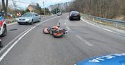 Izbica: Motocyklista poszkodowany po zdarzeniu na DK17