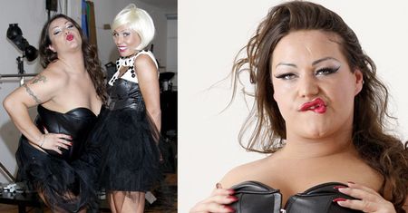 Jarosińska z "modelką XXL" w nowym klipie! (ZDJĘCIA)