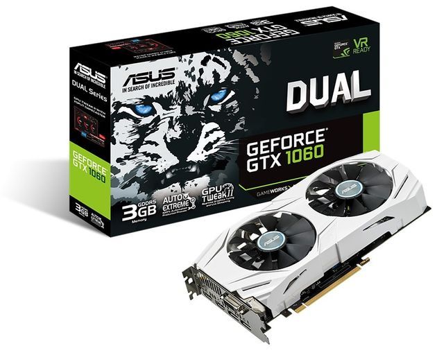 ASUS GeForce GTX 1060 Dual 3G karta graficzna