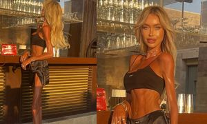 Ekstremalnie szczupła Julia Dybowska pręży się przy barze. Fani biją na alarm: "Wymaga natychmiastowej pomocy lekarskiej" (FOTO)