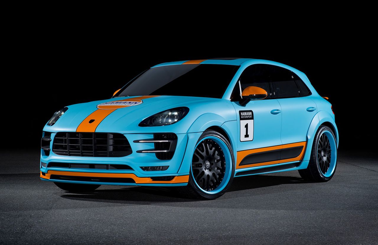 Hamann Porsche Macan S - diesel w legendarnych barwach