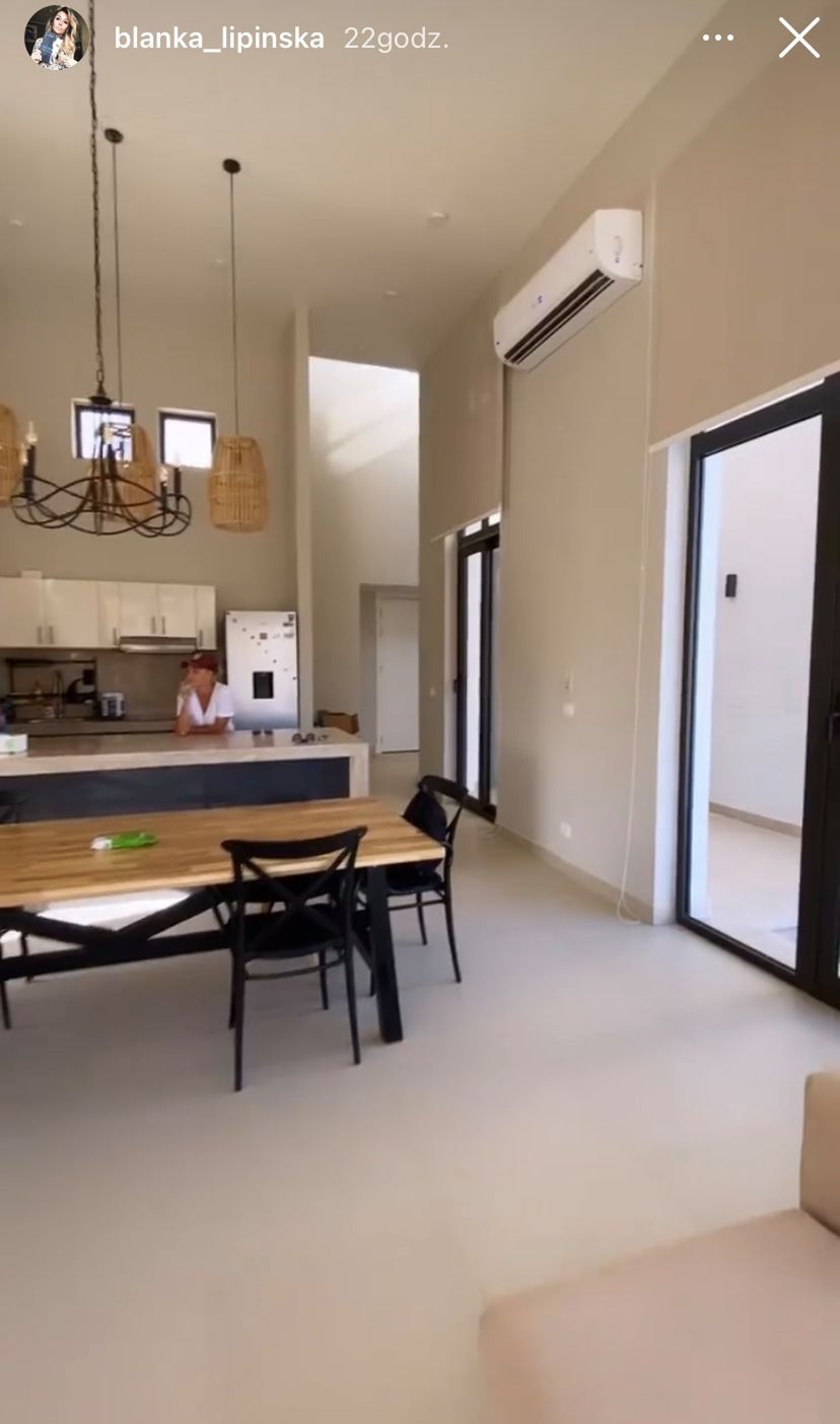 Blanka Lipińska - nowa willa