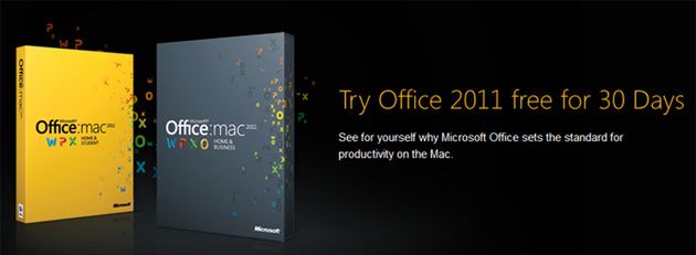 Wypróbuj Office’a 2011 dla Mac za darmo!