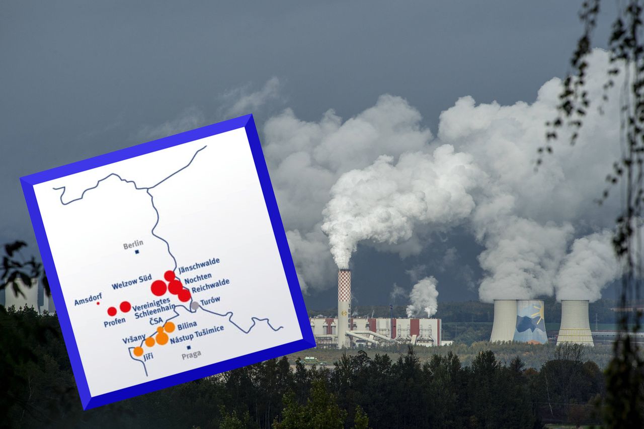 Kopalnia Turów nielegalna? PGE odpowiada. Mapa mówi wszystko