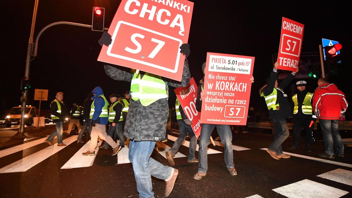 Nowa trasa wylotowa z Warszawy zostanie ukończona najwcześniej za sześć lat.
