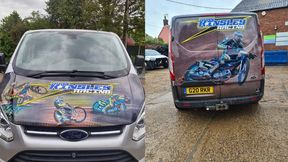 Żużel. Odnaleziono skradzionego busa. Niestety - bez motocykli