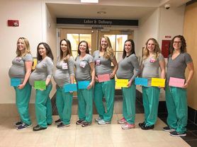 Baby boom w szpitalu. 9 pielęgniarek jest w ciąży