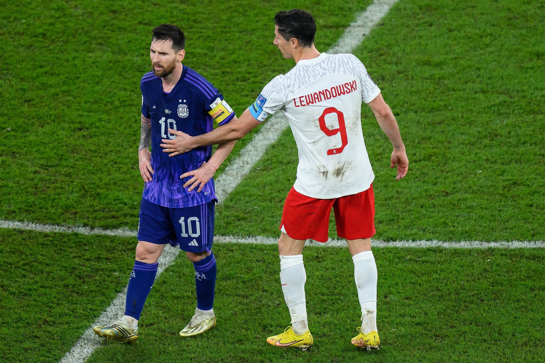 Robert Lewandowski i Lionel Messi