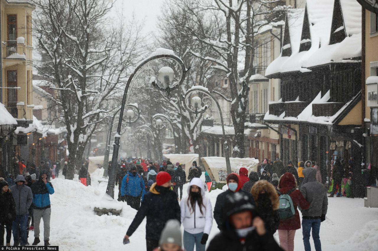 Walentynkowy najazd na Zakopane i okolice. A później? "Pusto"