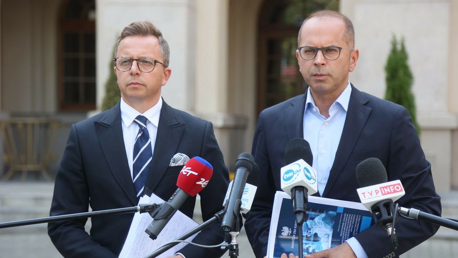 Dariusz Joński i Michał Szczerba