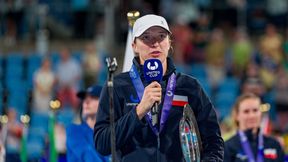 "Wykonał niesamowitą robotę". Świątek podziękowała mu po finale
