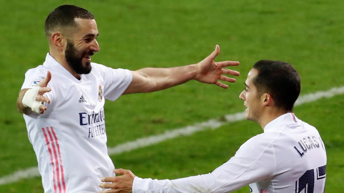 Zdjęcie okładkowe artykułu: PAP/EPA / Juan Herrero / Na zdjęciu od lewej: Karim Benzema i Lucas Vazquez