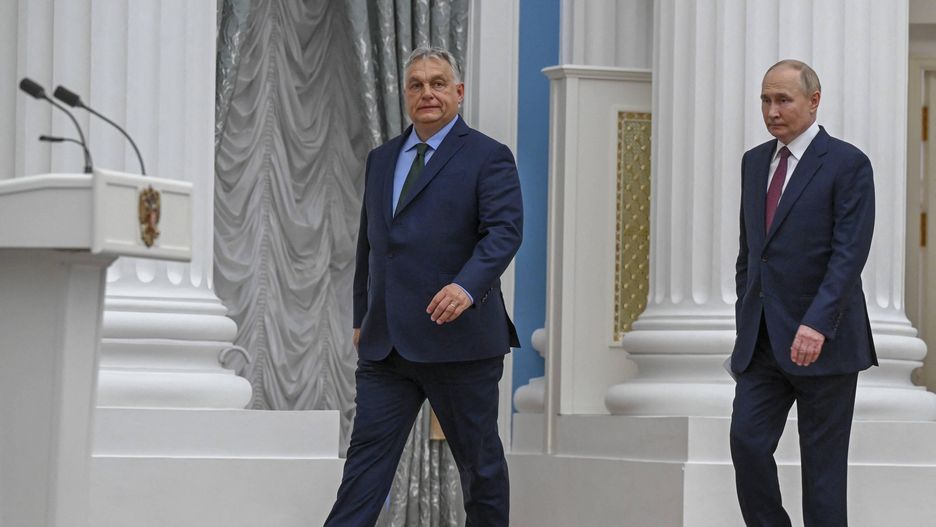 Victor Orban i Władimir Putin