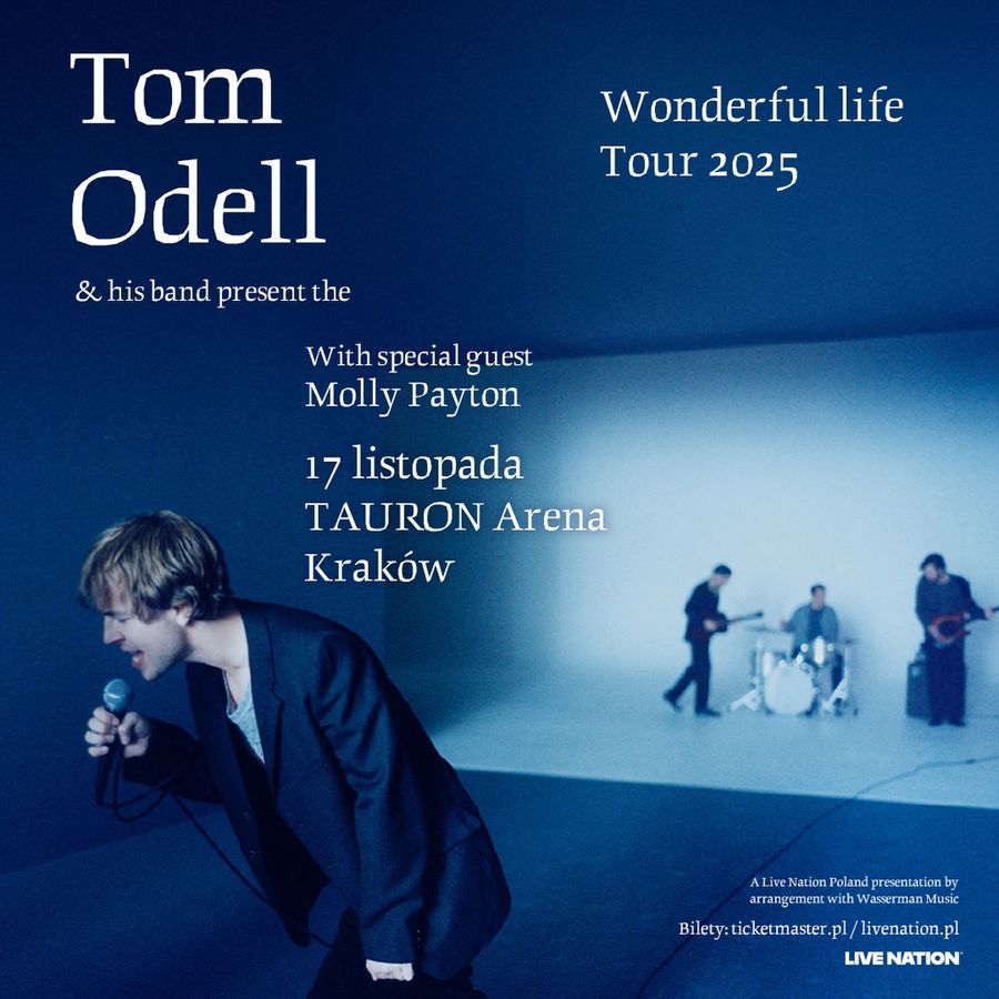 Tom Odell wraca do Polski. Tym razem z pełnoprawnym solowym konc
