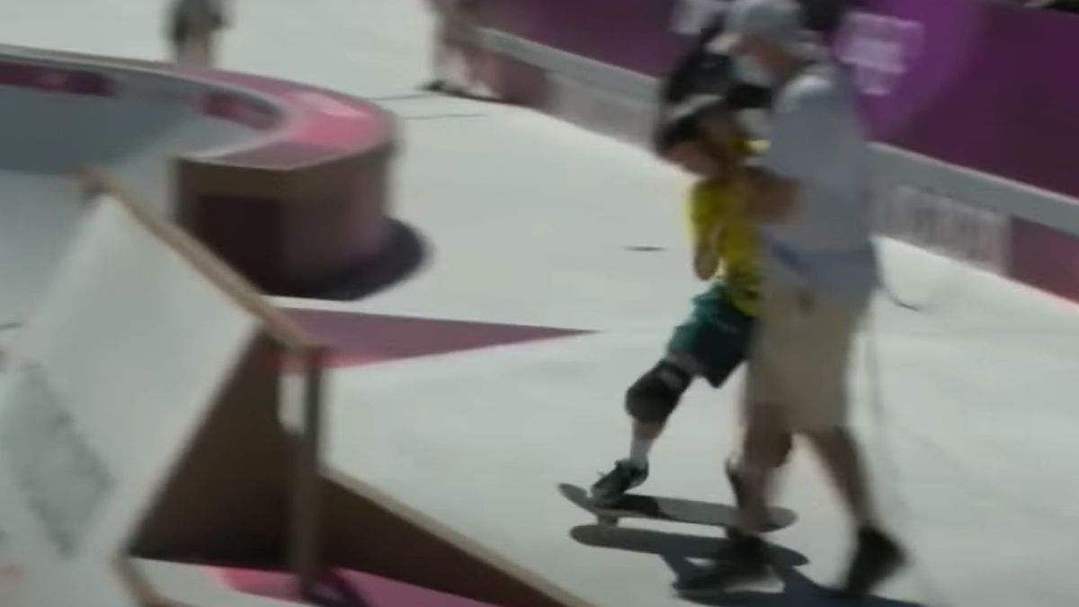 YouTube / Eurosport / Wypadek na zawodach w skateboardingu