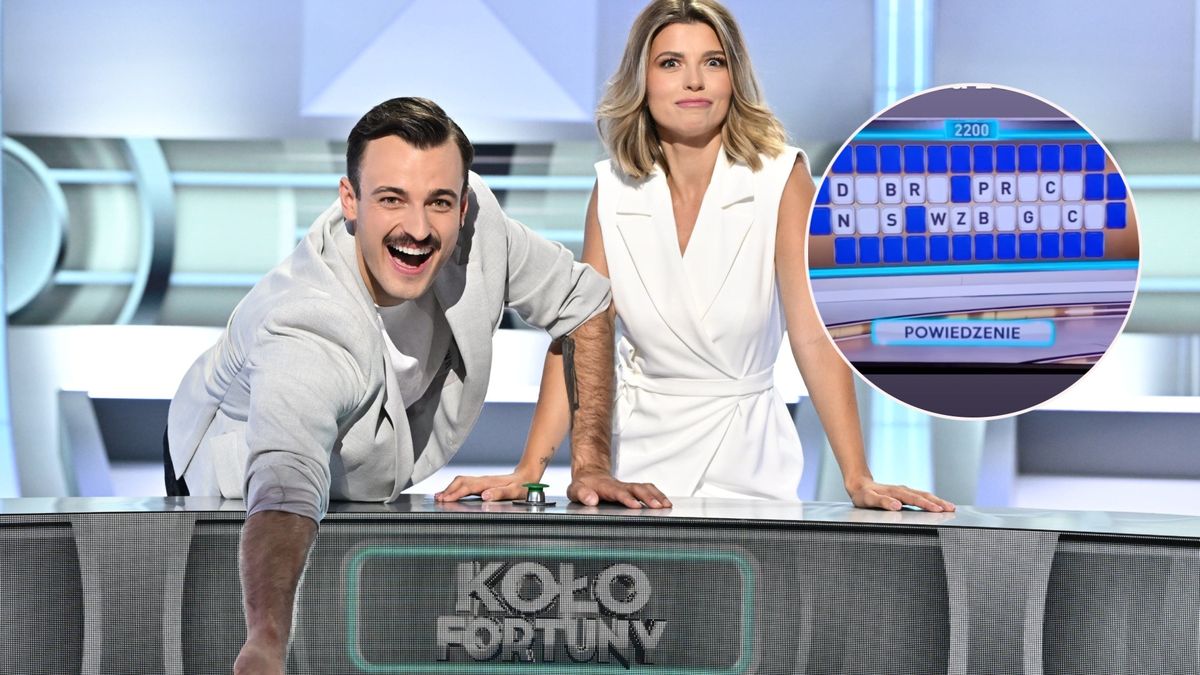 Wpadka uczestnika w "Kole Fortuny"