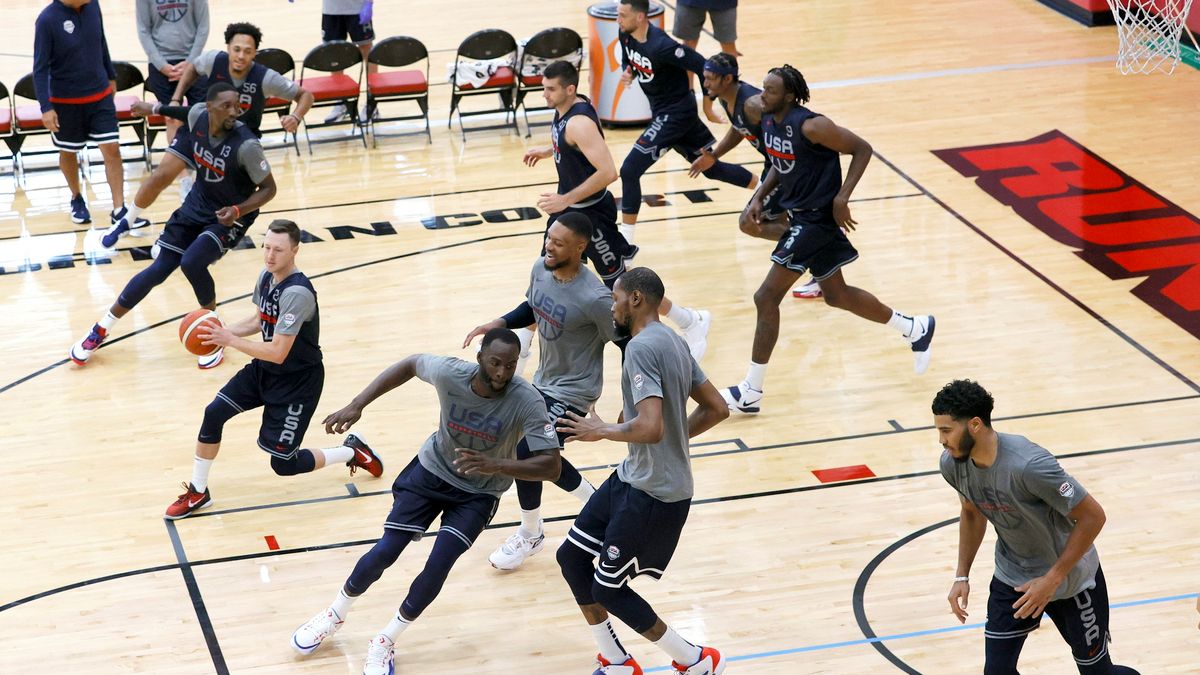 Getty Images / Ethan Miller / Na zdjęciu: koszykarze reprezentacji USA