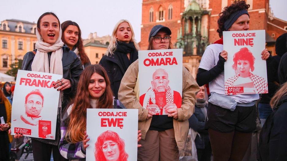 Demonstracje Alarm dla Gazy! S.O.S. dla flotylli