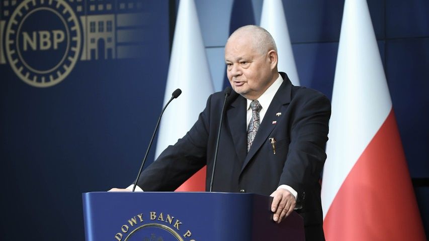 Prezes NBP Adam Glapiński