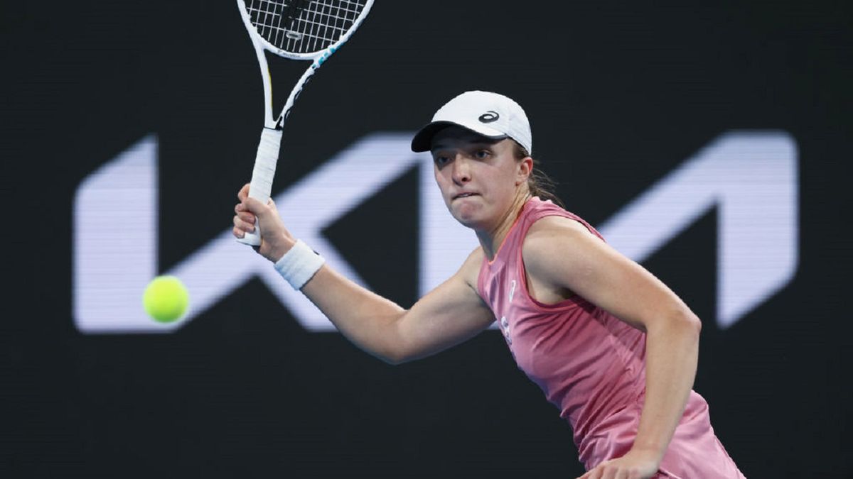 Getty Images / Peter Mundy/Speed Media/Icon Sportswire / Na zdjęciu: Iga Świątek