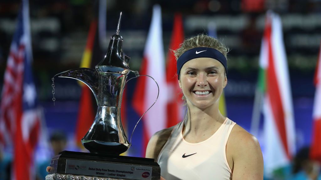 Getty Images / Francois Nel / Na zdjęciu: Elina Switolina, mistrzyni Dubai Duty Free Tennis Championships 2018