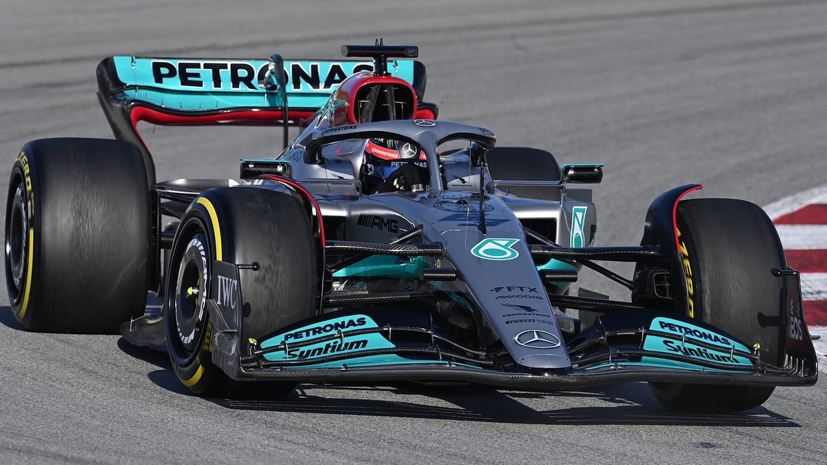 Materiały prasowe / Mercedes / Na zdjęciu: George Russell