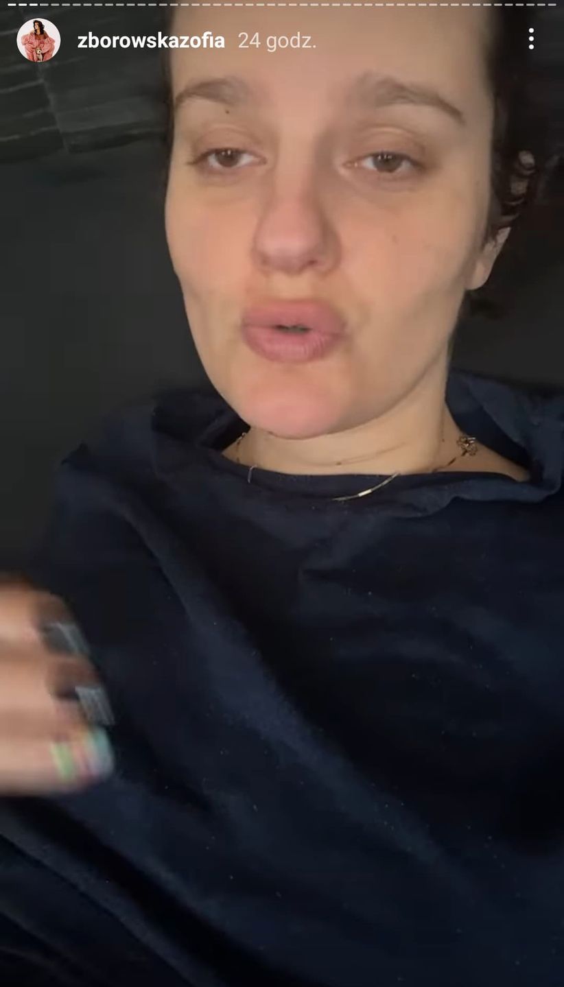 Zofia Zborowska o chorobie w ciąży