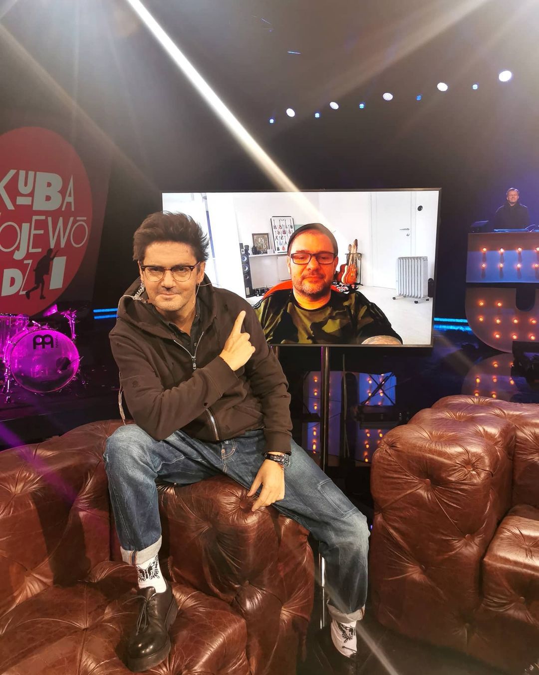 Kuba Wojewódzki i Tomasz Karolak