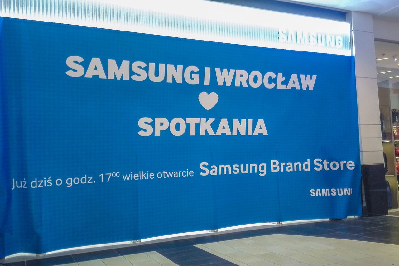 Wielkie otwarcie Samsung Brand Store we Wrocławiu: ciasno, głośno, nic nowego