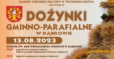 Dożynki w Dąbrowie 2023. Wystąpią: Jorrgus i Solaris
