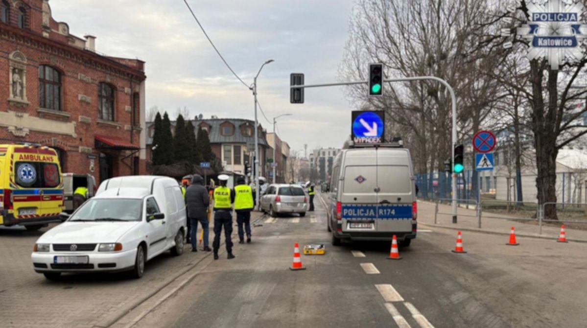 Tragiczny wypadek w Katowicach. Jedna osoba nie żyje