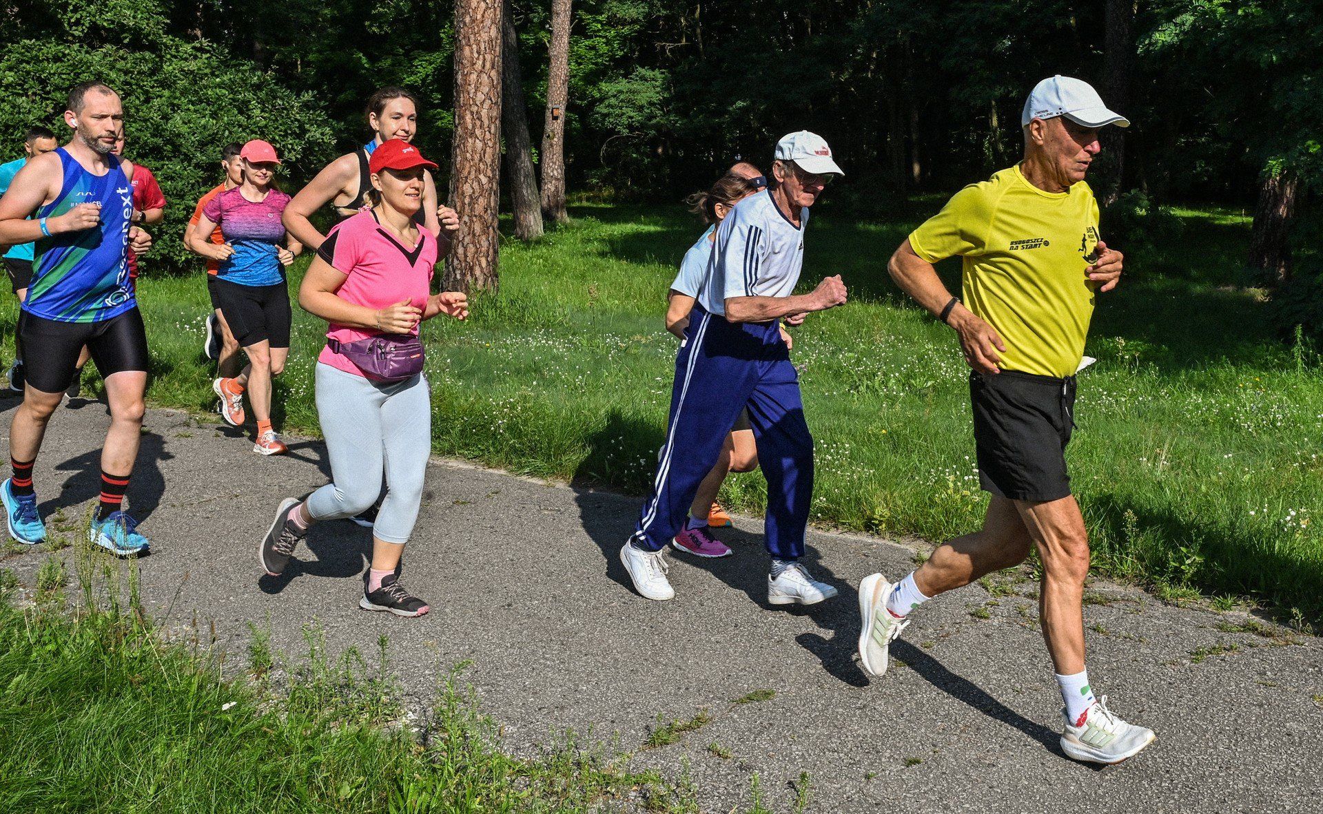 Tradycyjnie podczas Parkrun Bydgoszcz wszystkim dopisywały dobre humory