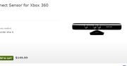 Kinect za 150 dolarów w sklepie Microsoftu. Nowa generacja za 5 lat