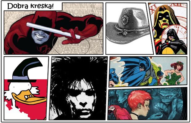 Dobra kreska #5 - koniec i początek Daredevila, serialowe plany DC i Marvela, Trupy w Monopoly, wywiad z Donem Rosą