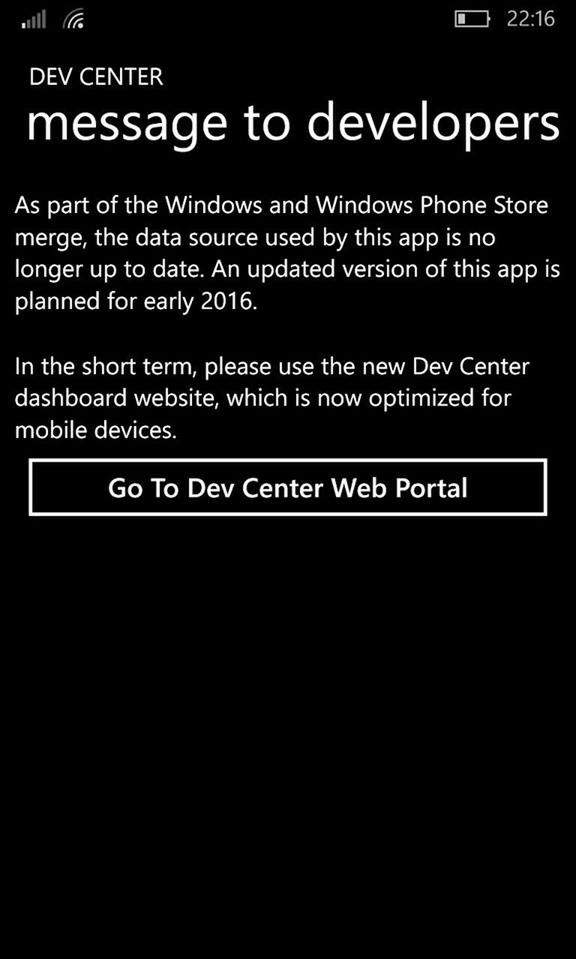 Uniwersalna wersja Windows DevCenter, czyli śledzimy naszą aplikację w markecie