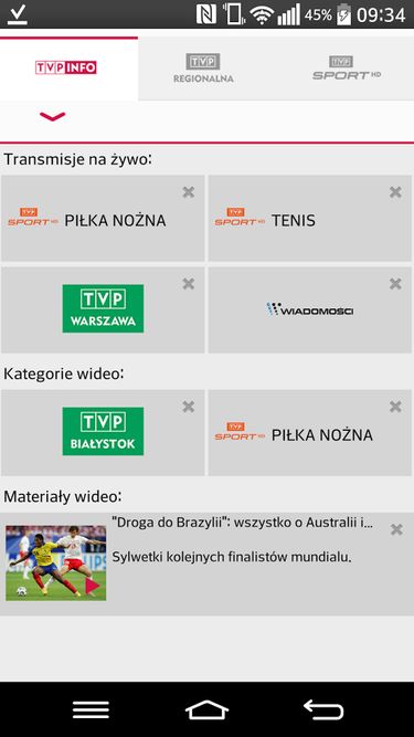 TVP Stream  (Android) - dobreprogramy