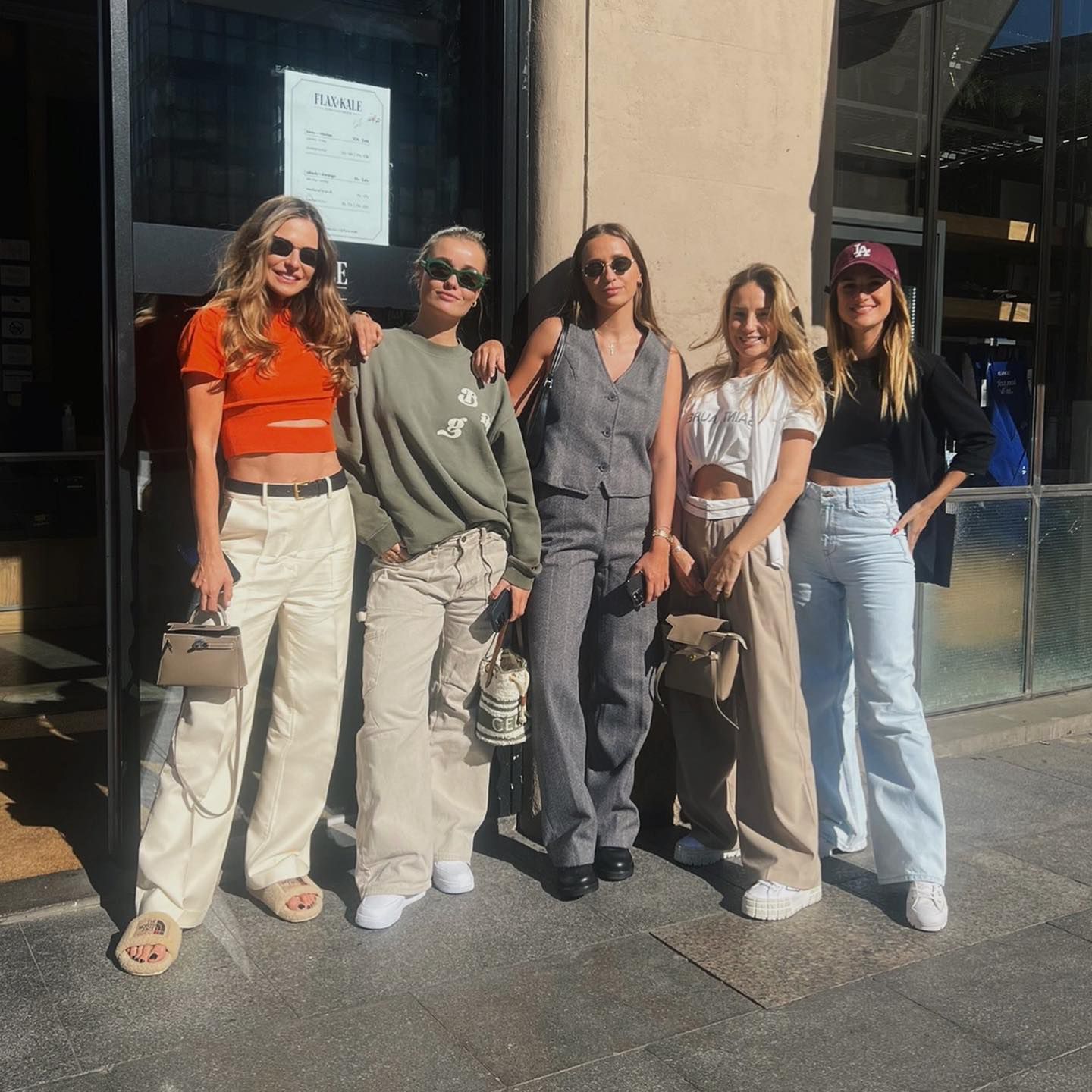Anna Lewandowska na spotkaniu z koleżankami