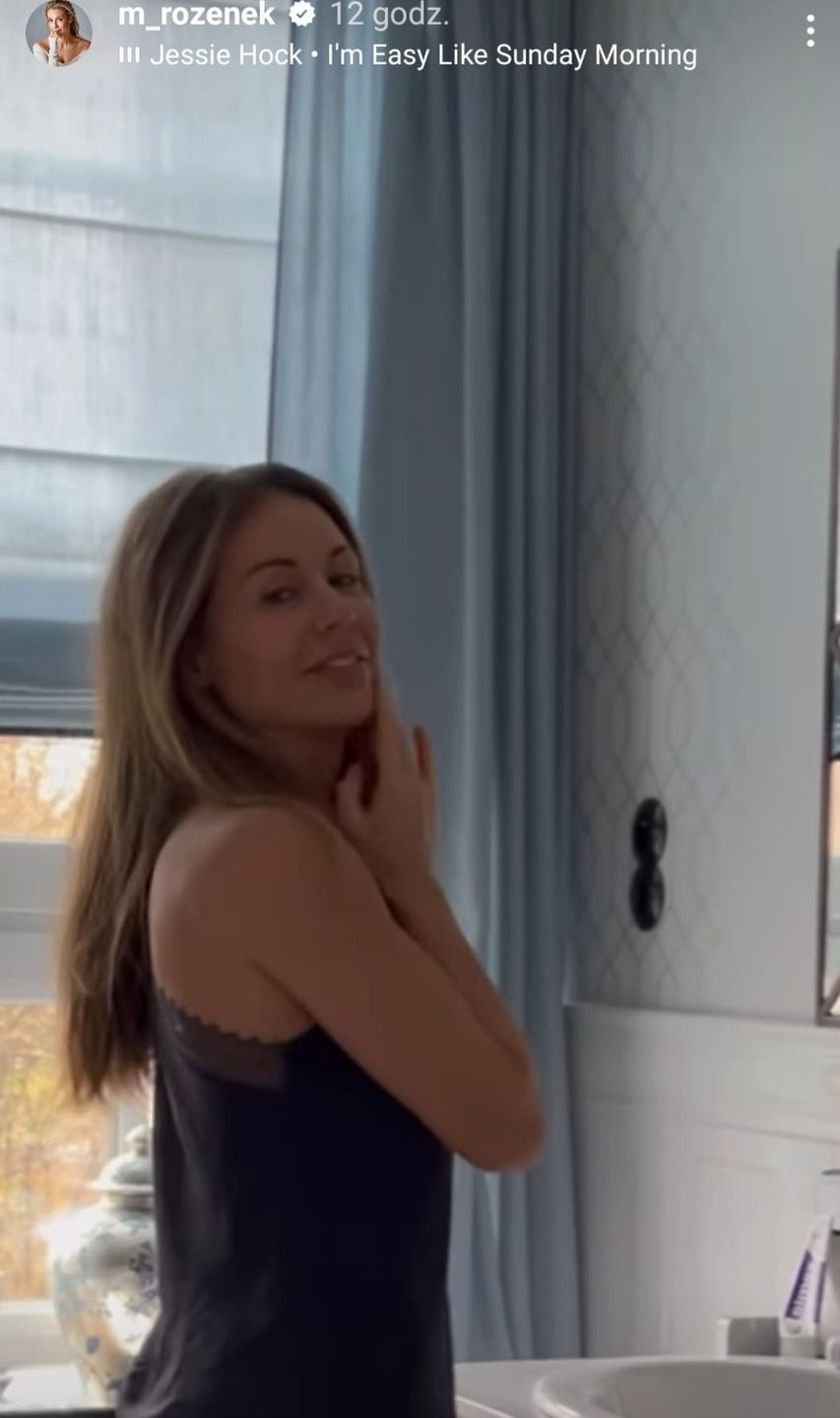 Małgorzata Rozenek pokazała łazienkę