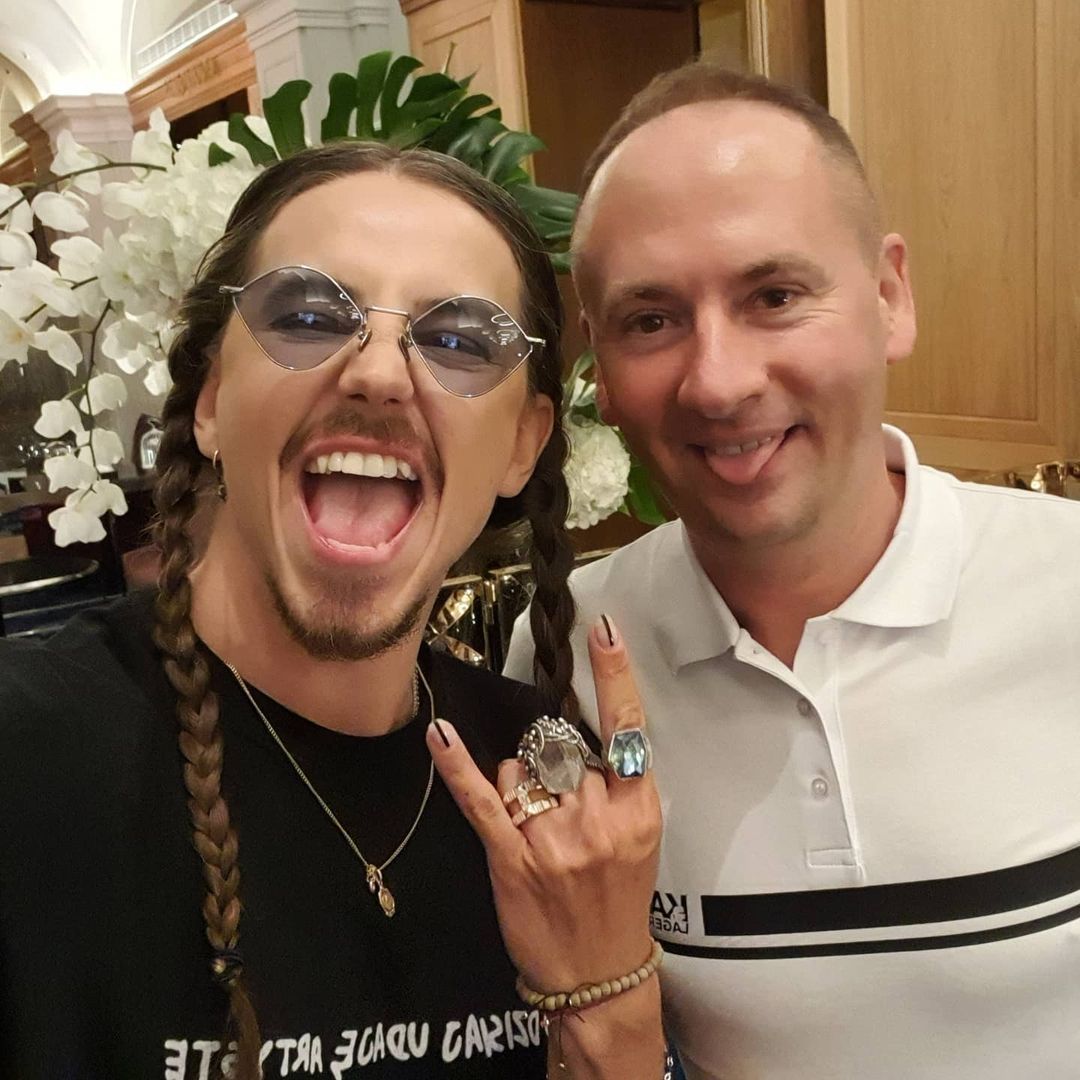 Michał Szpak i Norbert Dąbek