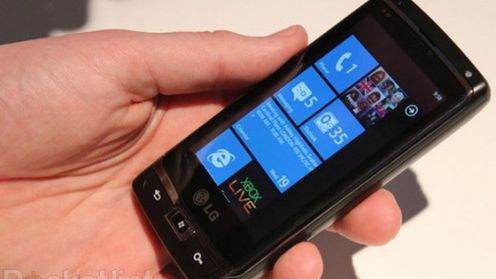 LG Panther z nowym buildem Windows Phone 7 1