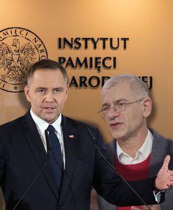 "Brutalne zwolnienia" w IPN. "Roześmiały się na spotkaniu z Nawrockim"