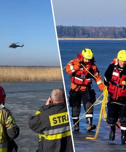 Dramatyczna akcja ratunkowa na jeziorze Bukowo