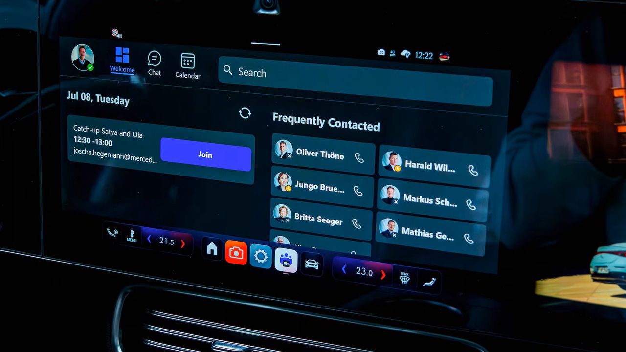 Auto jak mobilne biuro. Mercedes łączy siły z Microsoftem