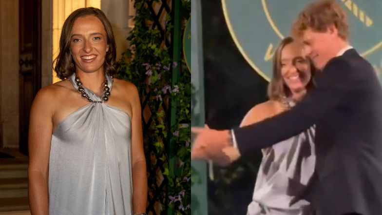 Iga zatańczyła z Sinnerem na Kolacji Mistrzów Wimbledonu