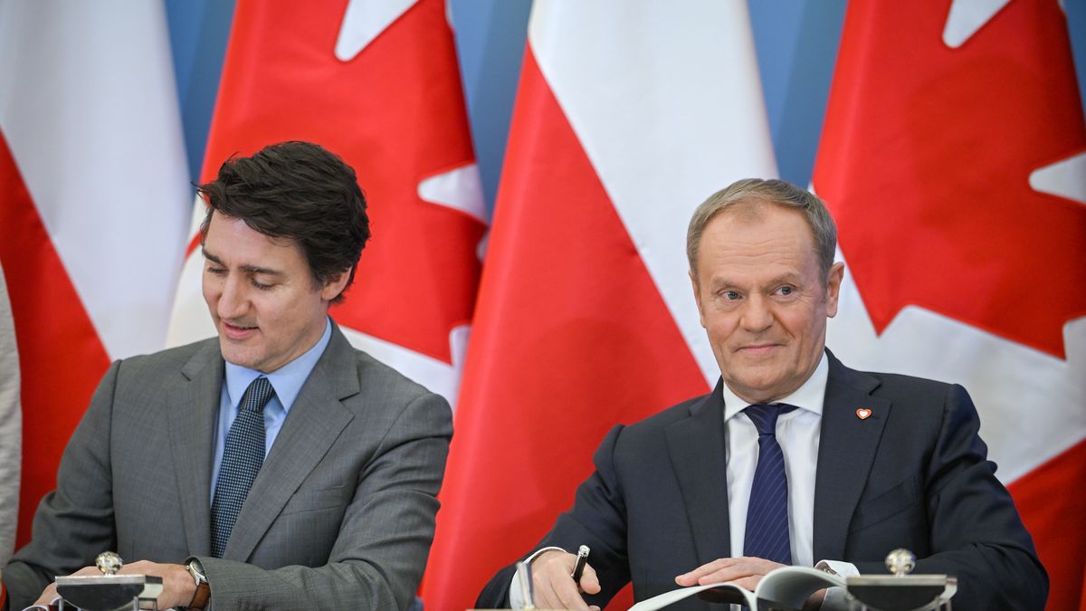 Donald Tusk, Justin Trudeau