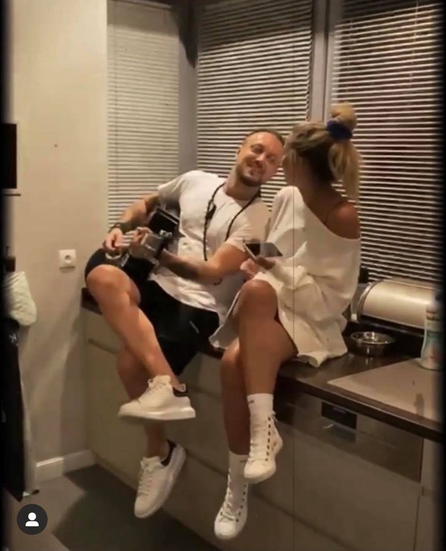 Sandra Kubicka i Baron 