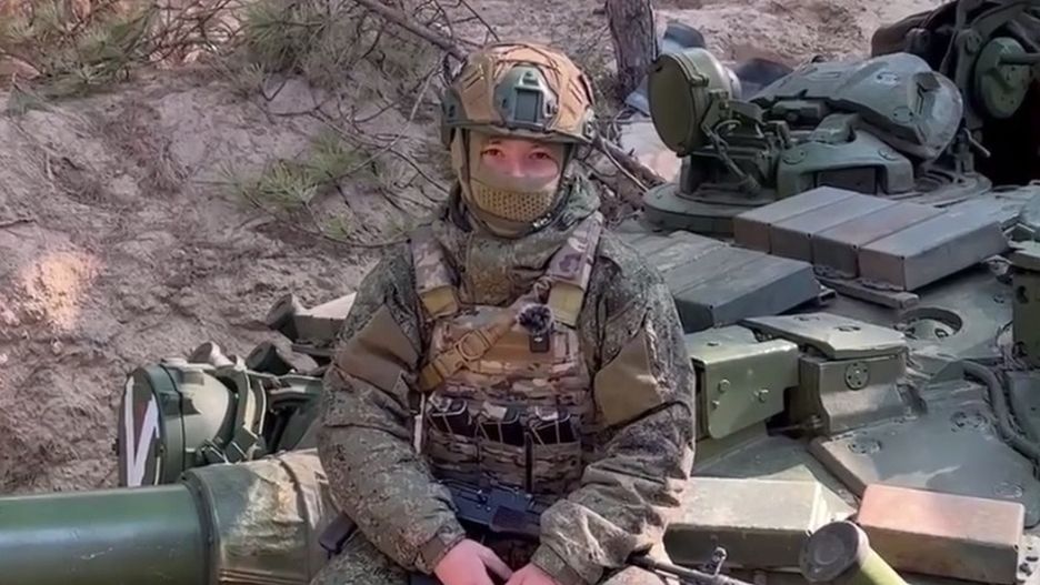 Rosyjski żołnierz. Zdjęcie ilustracyjne