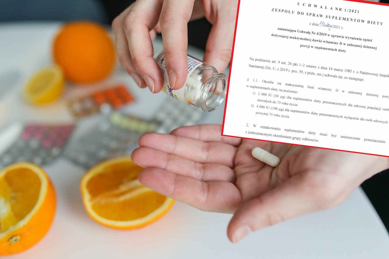 Nowy limit na witaminę D. Tego nie wiedziałeś o tym suplemencie